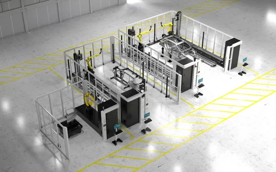 cellules d’inspection 3D robotisées modulaires