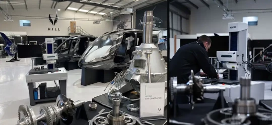 appareil de mesure des états de surface et de mesure de profils pour l’industrie aérospatiale
