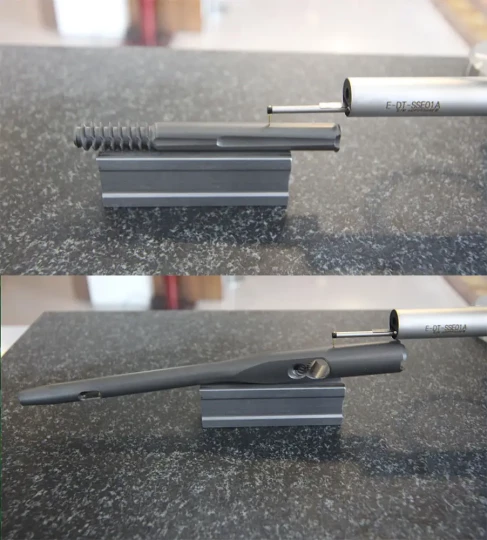 Mesure de l'état de surface des implants au bord de la ligne de production