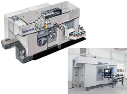 HSC de EMAG : le nouveau concept de machine pour des Centres de tournage et de production multi-fonctionnels Horizontaux avec broche pick-up pour un usinage complet de pièces arbrées