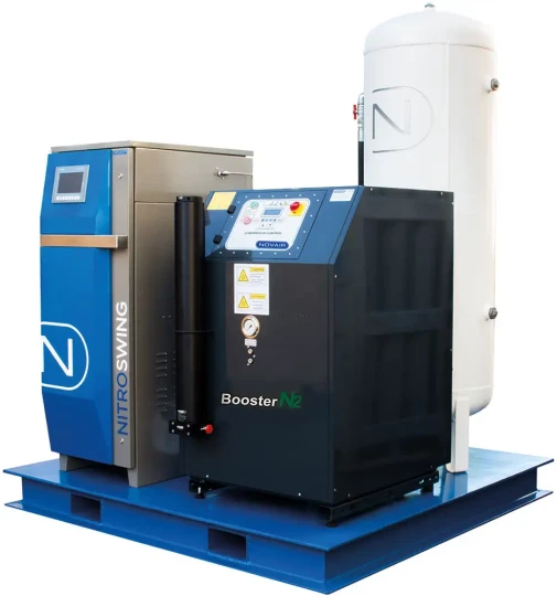 production d’azote et de remplissage de bouteilles sur site pour machines laser