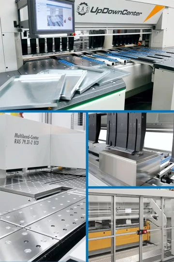 Centre de pliage de la tôle jusqu'à 3060 mm de longueur