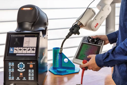 formation pour le soudage manuel et robotisé