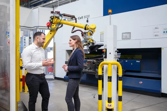 automatisation decoupe soudage laser 3d trumpf