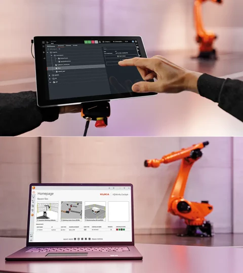 créer un jumeau numérique complet d’un système robotique KUKA