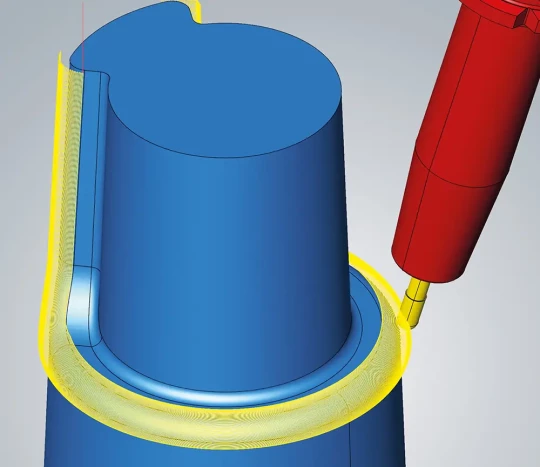 usinage 5 axes surface iso