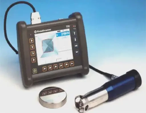 Le nouvel appareil KRAUTKRAMER, le TIV, ouvre de nouvelles perspectives en matière de mesure portable de dureté