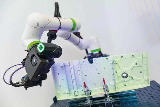 numérisation 3D montés sur des robots