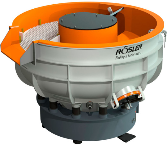 Tribofinition, machines d'ébavurage, polissage - ROSLER