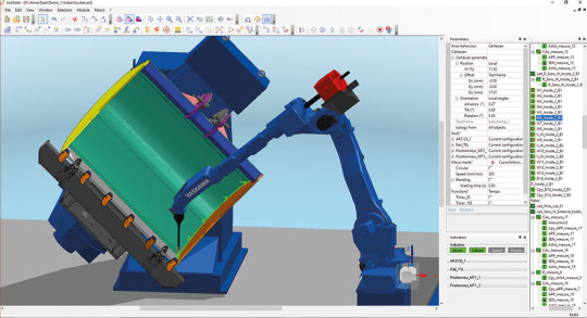 Programmation hors-ligne robot soudage ALMA