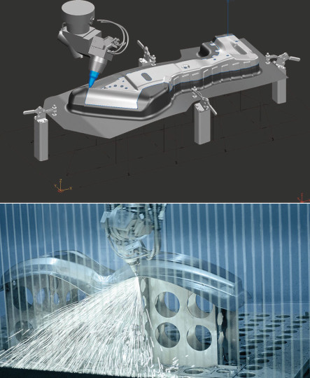 Logiciel de FAO pour la découpe 5 axes sur machines et robots