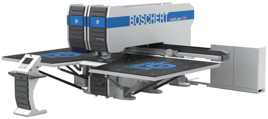 Machine combinée poinçonneuse laser fibre ou plasma BOSCHERT