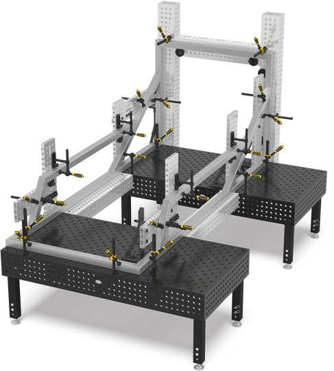 Table bridage soudure, assemblage, construction mécanique - SIEGMUND