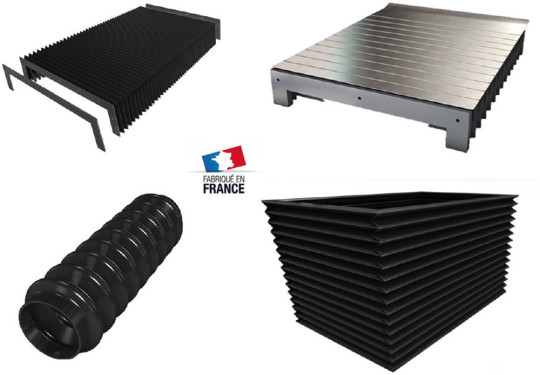 Soufflets de protection : polyurethane, kevlar, lamelle inox, toile