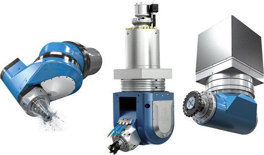 Tête d'usinage à entraînement direct sur machines 4 ou 5 axes