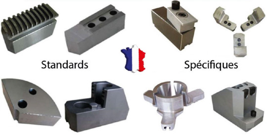 Mors de serrage standards et sur mesure - TOUR EQUIPEMENT