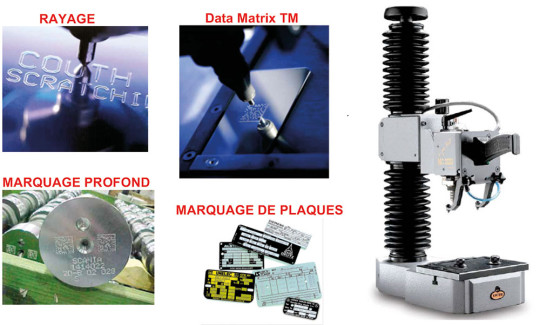 Machine marquage par micropercussion COUTH