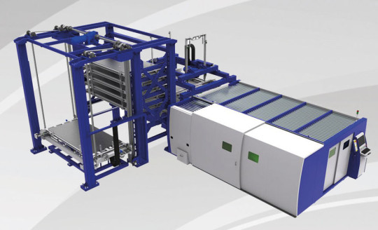 Chargement de tôle et déchargement pour machines de découpe - MICROSTEP