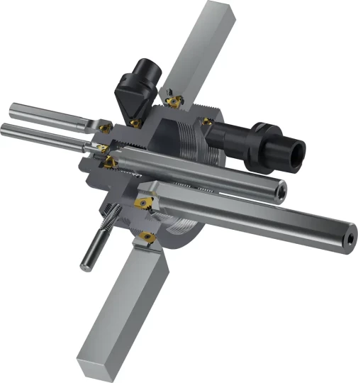 Outil de filetage avec un nouveau substrat carbure, de revêtements PVD de dernière génération
