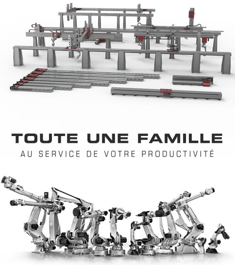 Robots cartésiens et axes de translation pour robots poly-articulés - LUCAS