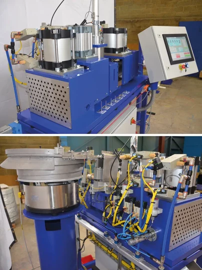 Machine de transfert pour secteur isolation gaines HVAC