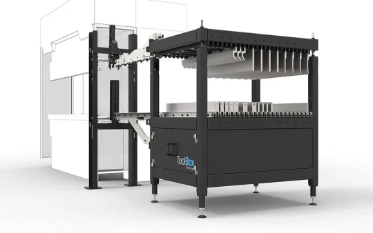 Magasin d'outils de pliage modulaire avec retournement de poinçon en option