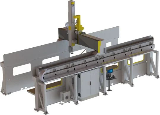 Centre d'usinage pour pièces de grands volumes