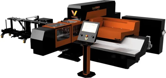 Poinçonneuse automatisée de barres plates en cuivre, acier et aluminium