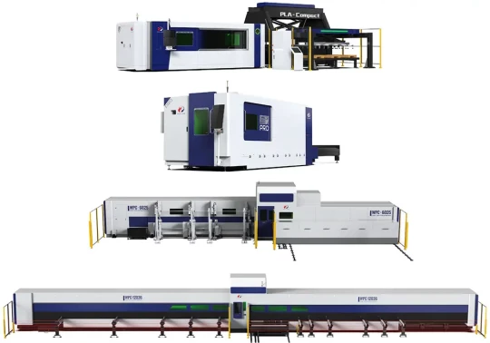 Machines de découpe laser tôle et tube disitribuées par un spécialiste de la maintenance