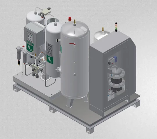 Production sur site d´azote pour la découpe laser