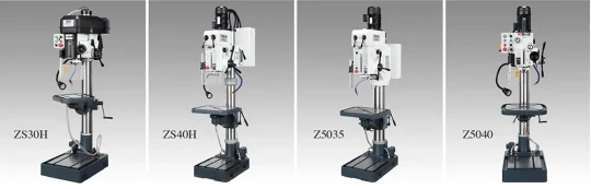 Perceuses à colonne pour ateliers de métallerie, chaudronnerie lourde, mécanique générale