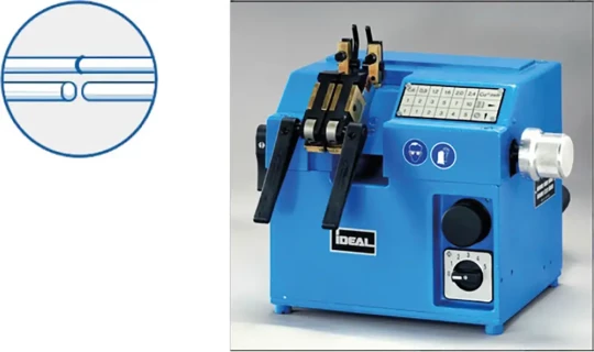 Machine à souder les fils métalliques en bout - Ideal