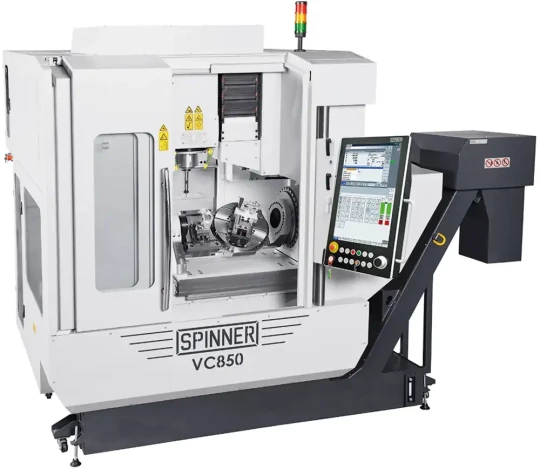 Centre d'usinage compact pour l'usinage 5 axes de pièces de taille moyenne