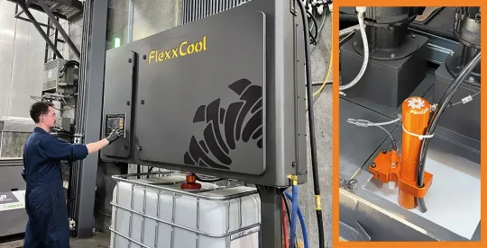 système de gestion automatisé du lubrifiant réfrigérant