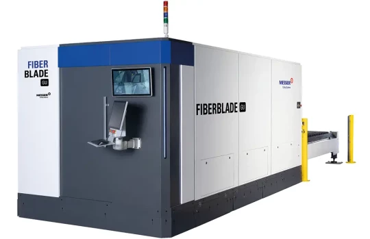 Machine découpe laser fibre jusqu'à 2500 x 8000 mm - MESSER