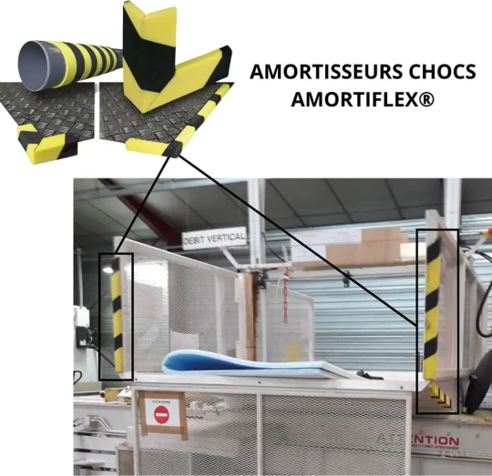 Amortisseur de choc pour extrémité métallique - AE&T