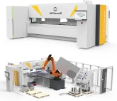 plieuse à tablier pour tôles de 3200 mm et 4060 mm de largeur