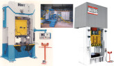 Spécial FORM & TÔLE : 1 presse mécanique, 2 presses hydrauliques et une ligne de déroulage sur le stand commun aux sociétés BLISS, BRET et NORMATIC