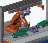 Spécial SIMODEC 2006 : PROSYS exposera une bobineuse 4 broches en fonctionnement ainsi qu'un système automatique équippé de robots 4 et 6 axes de palettisation et d'assemblage