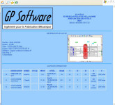 XCAP de GP SOFTWARE pour dessiner, programmer et gérer les temps passés chez MGS