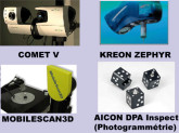 BOREAL propose des démonstrations personnalisées des tous derniers capteurs de digitalisation laser et projection de franges, ou de mesure 3D par photogrammétrie, les 5, 6 et 7 décembre 2006