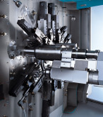 Le tour multibroches CNC MS22C d'INDEX est rentable grâce à ses multiples possibilités de changement d'équipement