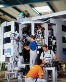 La production en série de la machine tranfert d'usinage MIKRON NRG-50 à débuté