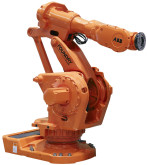 Le nouveau robot industriel de forte charge IRB 6660 d'ABB est optimisé pour l'usinage de pièces de fonderie
