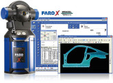 Le logiciel de mesure Metrosoft CM est compatible avec le FARO Laser Tracker X et Xi