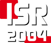 ISR 2004, 35e Symposium International de la Robotique, retrouve Paris après 22 ans d'absence du 23 au 26 mars 2004, à Paris-Nord Villepinte