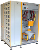 ITW GEMA OptiCenter est une nouvelle génération de systèmes de gestion de la poudre présentée sur Industrie 2012
