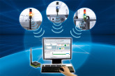 Le système sans fil WIN de WERMA permet la surveillance à distance de la production sur machines-outils