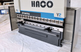 Lancement d\'une gamme de presses plieuses, cisailles et poinçonneuses à petit prix chez HACO à Industrie 2013