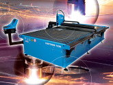 Machine de découpe plasma CNC chez AIR LIQUIDE WELDING à Tolexpo